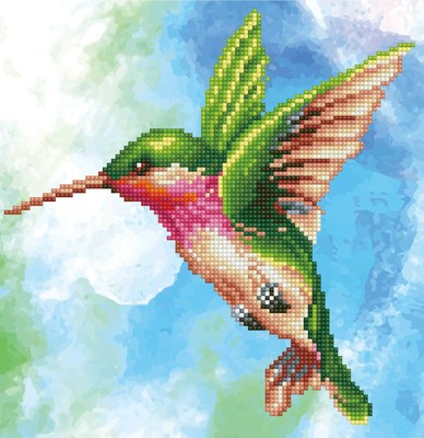 Diamond Dotz Miniture Magic HUMMINGBIRD 