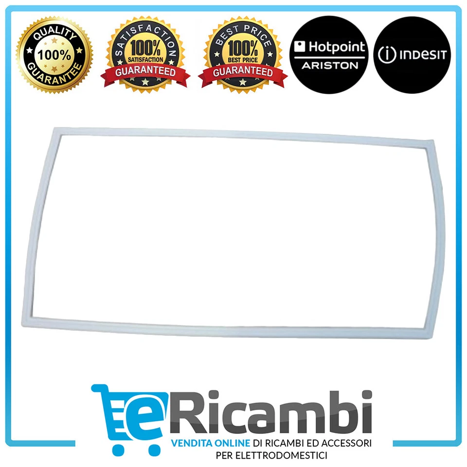Guarnizione Magnetica Frigorifero Ariston Indesit C00141802 Originale 530x1017mm - Immagine 3 di 4