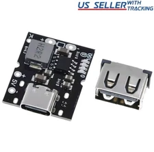 2x USB-C Integrated Charge Module for 4.2V/4.35V Li Battery with 5V Boost Output