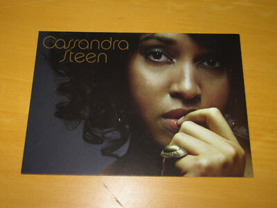 CASSANDRA STEEN - DARUM LIEBEN WIR - PROMO POSTCARD