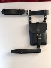 Leather bag Gothic style Leg Steampunk Phone Wallet Drop Thigh Fanny Pack Pouch