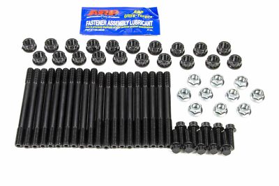 ARP 234-5608 Main Stud Kit, Hex Nuts, 4-Bolt Mains, Chromoly, Black Oxide, GM LS