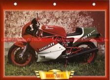 DUCATI 750 F1 1987 : Fiche Moto #001469
