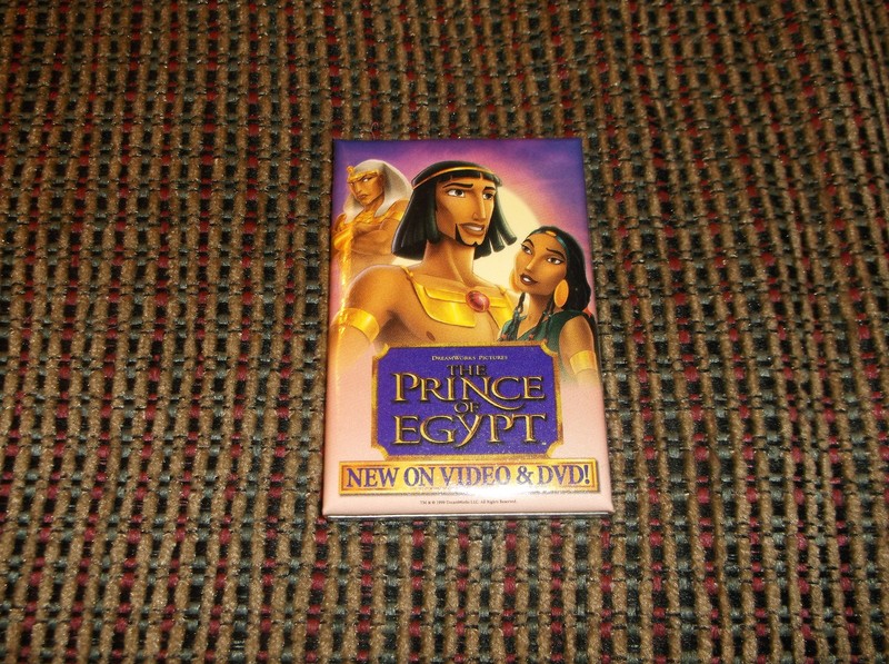 THE PRINCE OF EGYPT PROMOTIONAL RETAIL MOVIE PIN DATED 1999