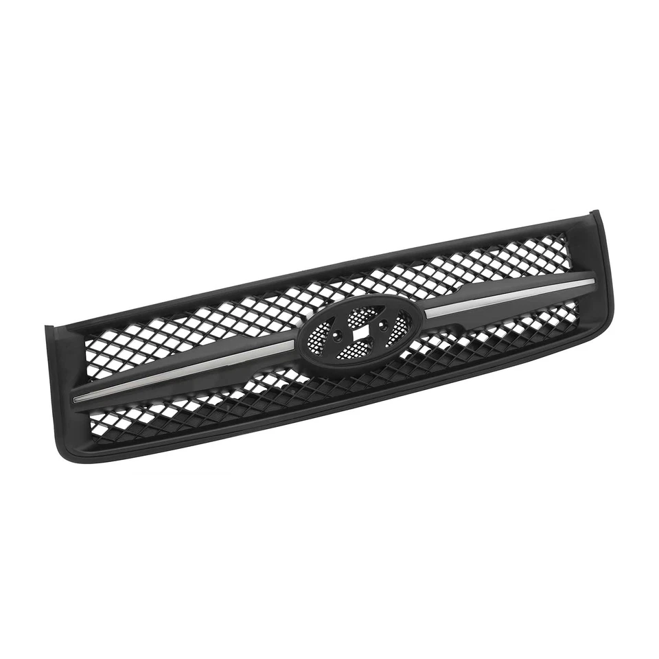  For 2005-2008 Hyundai Tucson Front Grille Plastic Black HY1200142 863502E000 Foto 2 de 4