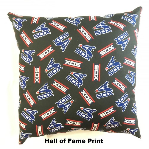 ALMOHADA DE ALGODÓN MLB CHICAGO BLANCA SOX COMPLETA 15 X 15 - REGALOS 6 ESTILOS - Imagen 3 de 18