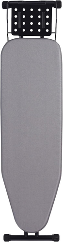 Premium Ironing Board with Heat-Resistant Cover & Sturdy Legs - Foldable L-Grey