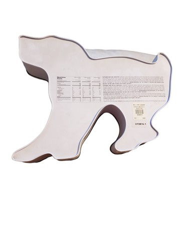 Dalmatian Dog Shaped Tin EMPTY William Sonoma 2017 perfect dog treat container - Picture 2 of 4