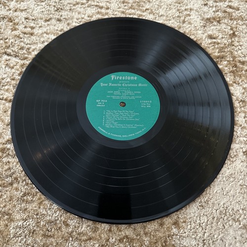 Firestone Presents Your Favorite Christmas Music Volume 6 LP Mono Holiday M-!!!! - Picture 5 of 6