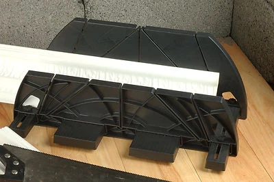 Linic UK Made Mitre Box Block Mammoth 22.5 45 & 90 Degree 200x175mm Adjust W7091