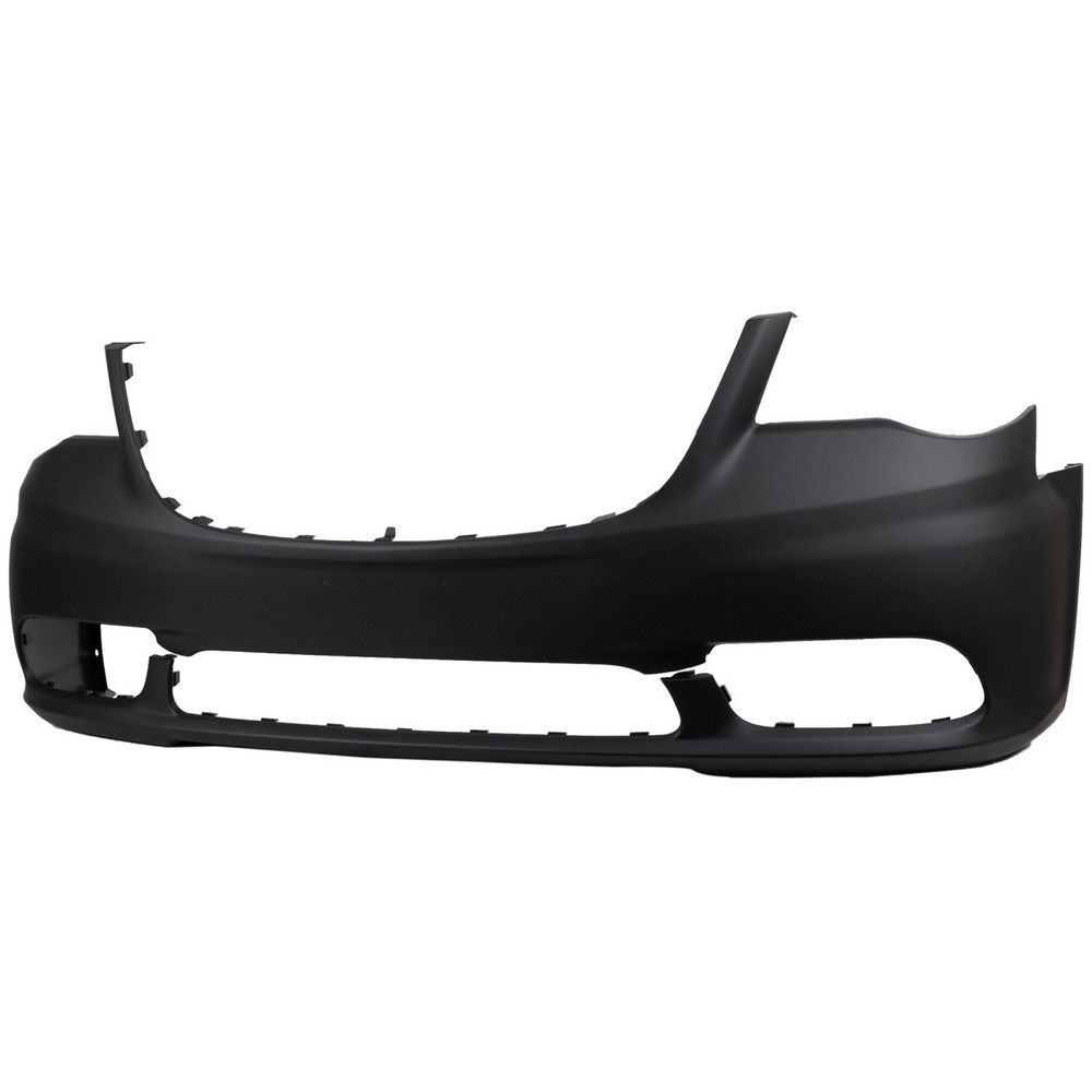 2011-15 Chrysler Town & Country Primed Front Bumper Cover with Fog Lamp Holes