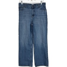 OshKosh B gosh Classic Blue Jeans Kids Size 14H Straight Leg Denim Pants