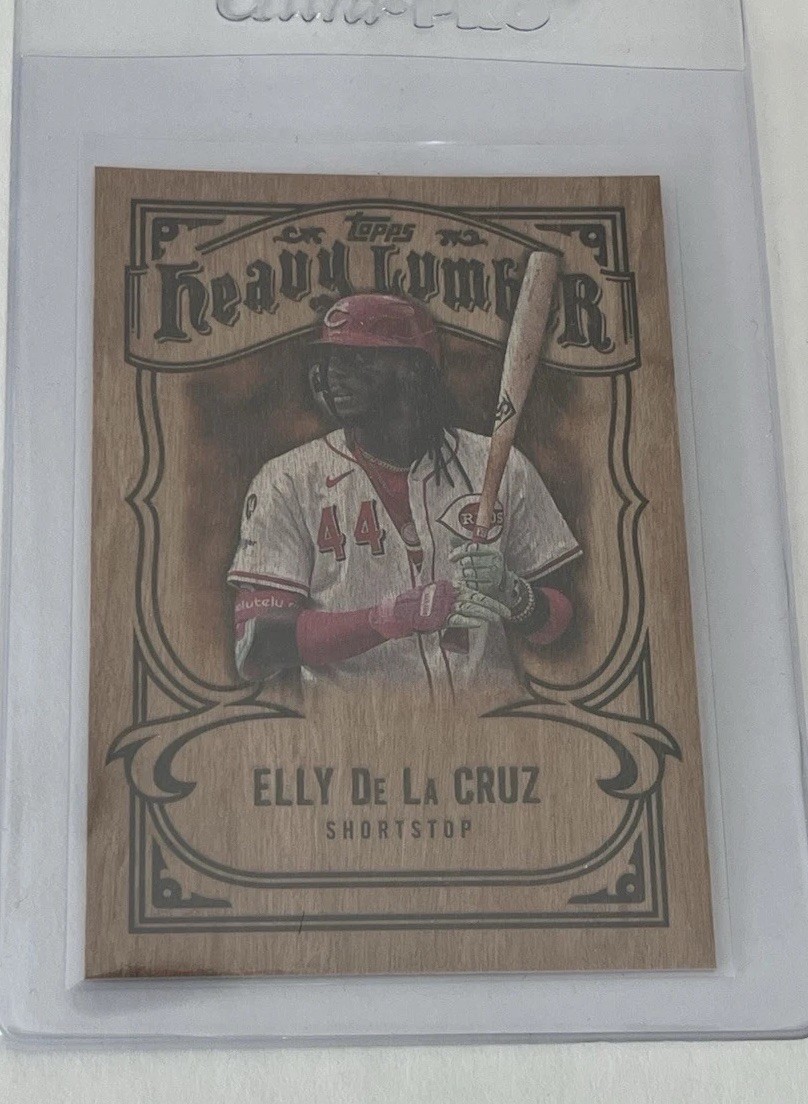 ELLY DE LA CRUZ Short Print Reds 2026 Topps Series One SP 'HEAVY LUMBER'!!