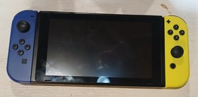 Nintendo Switch 1 Console with Dock Blue/Yellow Joy-Con, HDMI, USB, Minecraft