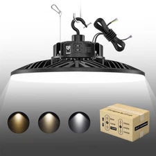 150W LED High Bay Light 3000K/4000K/5000K Selectable Warehouse Factory Shop Lamp