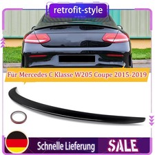 Heckspoiler Spoilerlippe Für Mercedes-benz C-Klasse C205 Coupe 2015-2021 Schwarz Heckspoiler Spoilerlippe Für Mercedes-benz C-Klasse C205 Coupe 2015-2021 Schwarz