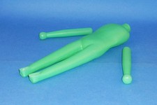 1964 GI Joe MANNEQUIN for Deep Sea Diver, Astronaut EARLY GREEN