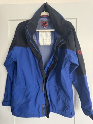 Vintage 90s Mammut Goretex Balance Project Blue Winter Jacket - XL