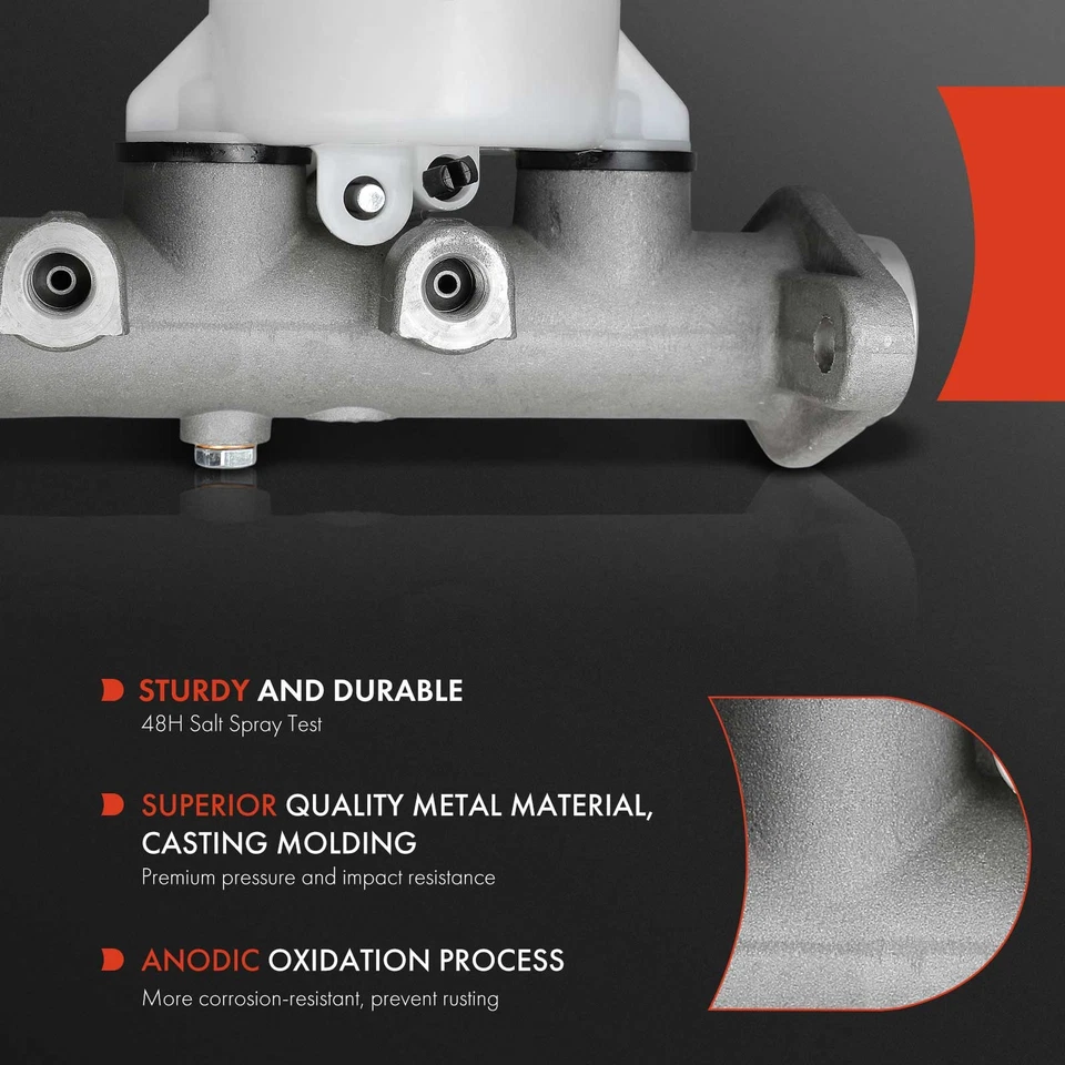 Cilindro maestro de freno A-Premium con depósito y sensor para Dodge Raider Ram 50 Foto 2 de 4