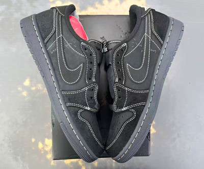 Jordan 1 Low Black Phantom OG Size 8 US DM7866-001