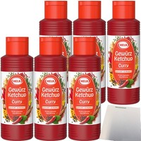 Hela Curry GewüRz Ketchup Leicht Scharf 6Er Pack 6X300Ml Flasche Usy Block
