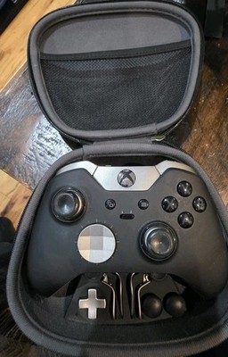 Microsoft Xbox One Black Elite Wireless Controller Series 1 MODEL1698