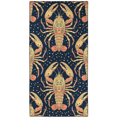 Crayfish Lobster Beach Towel Oversized 36''x72'' Quick Dry Microfiber Towels Po...