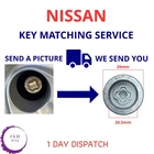 MATCHING SERVICE SECURITY MASTER LOCKING LOCK WHEEL NUT KEY BOLT UK FOR NISSAN