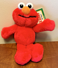 Vintage 1990's Tyco Sesame Street 10" Elmo Plush 1995 NOS NEW VTG
