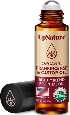 Organic Castor Oil and Frankincense Eye Roller   100% Organic Castor Frankincens