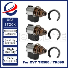 3X Torque Converter Lock-Up Solenoid TR580/690 Fit for Subaru Lineartronic CVT