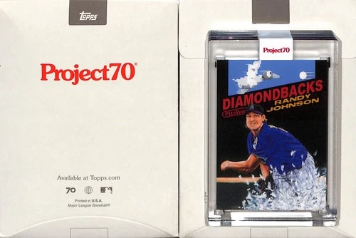 2021 TOPPS PROJECT 70 #224 1986 RANDY JOHNSON - NINTENDO DUCK HUNT - JONAS NEVER
