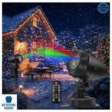 Outdoor Christmas Projector Lights RGB Waterproof Firefly Effect Wireless