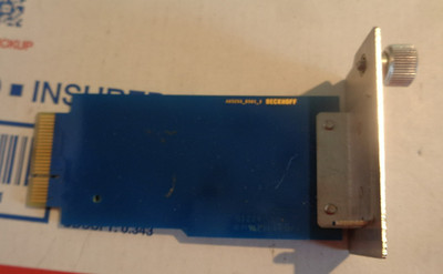 BECKHOFF AX52XX TwinSAFE Safety-Slot Fill-In Module Board for AX5000 Servo