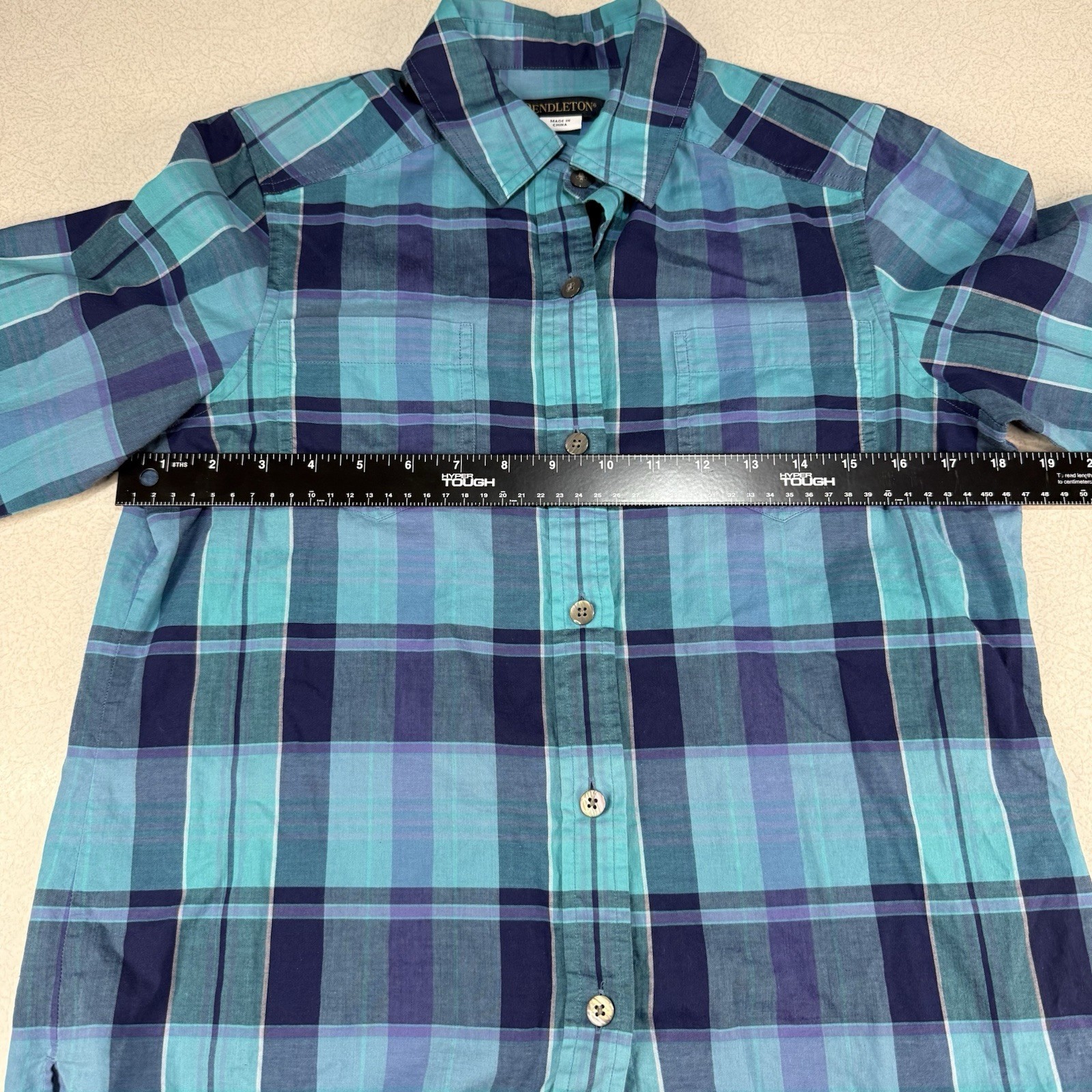 Pendleton Men’s Long Sleeve Collared Button Up - … - image 8