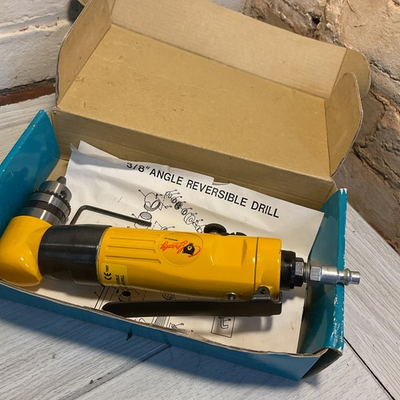 #ad Grizzly 3 8” Angle Reversible Drill Pro Pneumatic Tools And Accessories $175.00