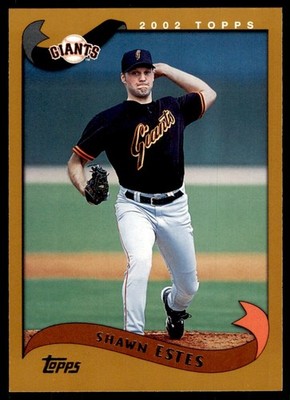 2002 Topps Baseball Card Shawn Estes C Baseball Cards #167