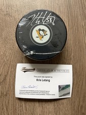 Kris Letang Pittsburgh Penguins Signed Autogr...