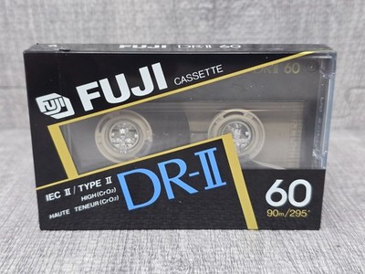 FUJI High Bias DR-II 90 Blank Stereo Audio Cassette Tape NEW