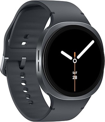 Samsung Galaxy Watch 8 44 mm Smartwatch Graphite 145-205 mm Kautschuk NEU OVP