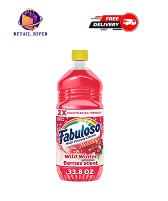 #ad #ad Fabuloso Multi Purpose Cleaner 2X Concentrated Wild Winter Berries Scent 33.8 $6.79