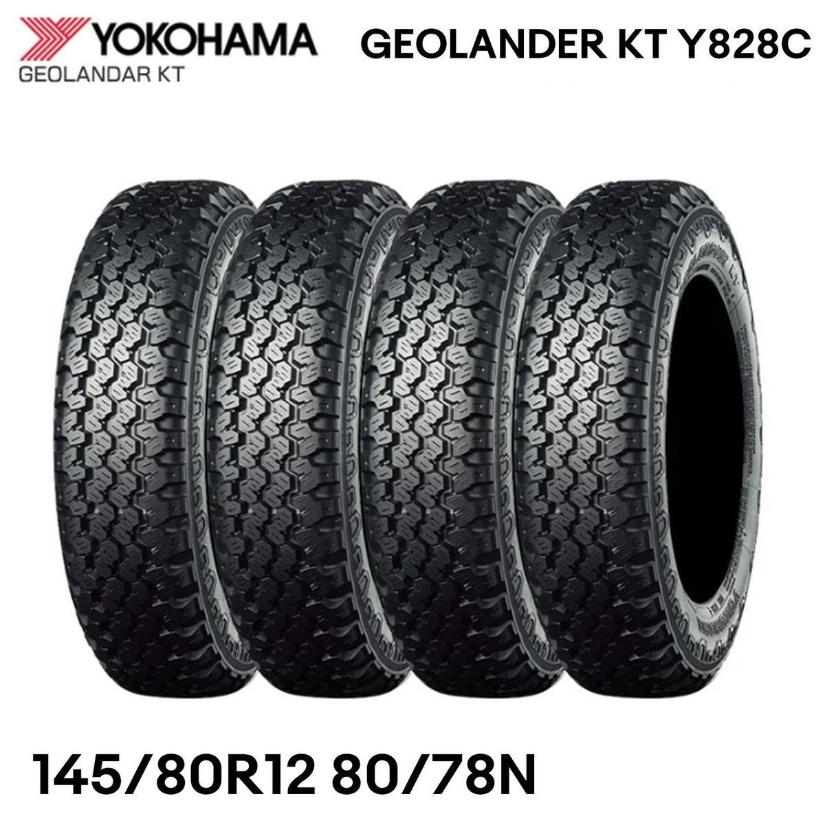Yokohama Geolandar KT Y828C 145/80R12 All-Terrain Tire