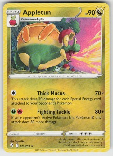 Appletun 121/203 Evolving Skies Rare