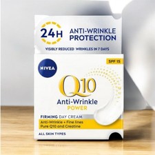 Nivea Q10 Power Anti Wrinkle Firming Day Cream 50ml FREE SHIPPING