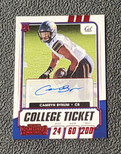 2021 Panini Contenders Camryn Bynum College Ticket Red Rookie Autograph Colts