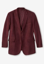 KingSize Men's Big  Tall Microsuede Blazer