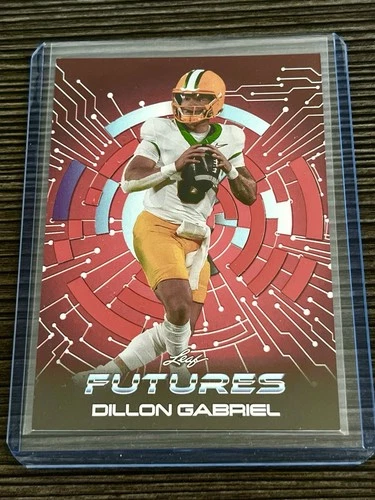 Dillon Gabriel 2024 Leaf Futures Red Foil FF-8 040/249 Browns/Oregon Ducks