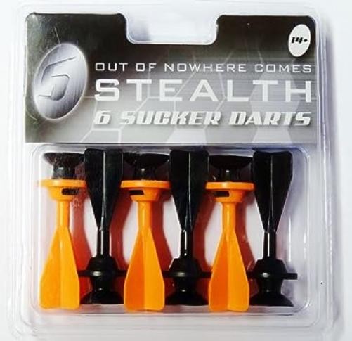 Запасные дротики-присоски Petron Stealth 6pk