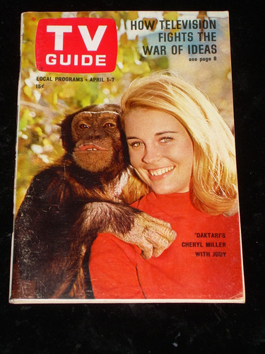 TV Guide Dakari Cheryl Miller & Judy 1967 Denver Edition