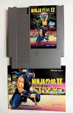 Ninja Gaiden 2 II: Dark Sword of Chaos NES With Manual. Tested! Free Shipping